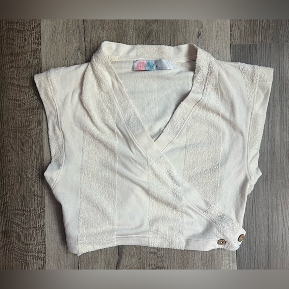 NEW Free People Island Crop Top and Wide Leg Pant Set Size XS - Picture 3 of 9